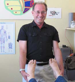 Dr. Erskine ostepothatic session